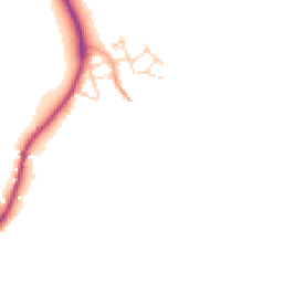 Daytime road noise heatmap for SO30 2HY