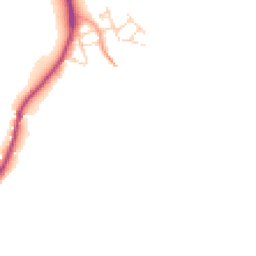 Daytime road noise heatmap for SO30 2JG