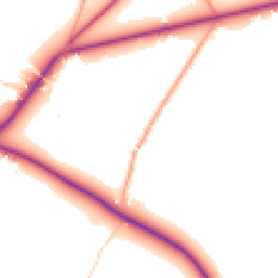 Daytime road noise heatmap for SO30 2JL