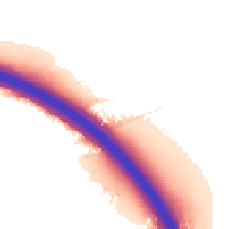 Night-time road noise heatmap for SO30 2JP