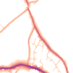 Daytime road noise heatmap for SO30 2LA