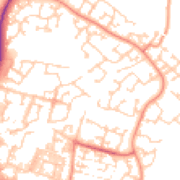 Daytime road noise heatmap for SO30 2LB