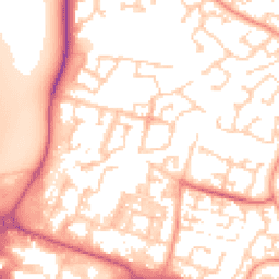 Daytime road noise heatmap for SO30 2LL