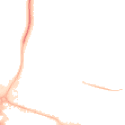 Night-time road noise heatmap for SO30 2LL