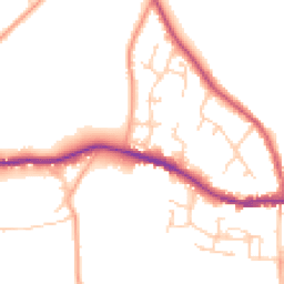 Daytime road noise heatmap for SO30 2SG