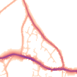 Daytime road noise heatmap for SO30 2SL