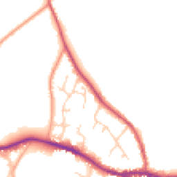 Daytime road noise heatmap for SO30 2SP