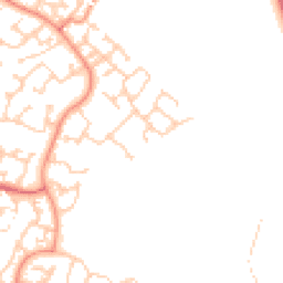 Daytime road noise heatmap for SO30 2TA