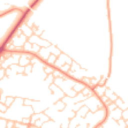 Daytime road noise heatmap for SO30 2UB