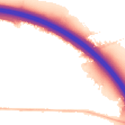 Night-time road noise heatmap for SO30 3EB