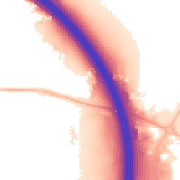 Night-time road noise heatmap for SO30 3LE