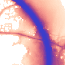 Daytime road noise heatmap for SO30 3LF