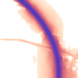 Night-time road noise heatmap for SO30 3LF
