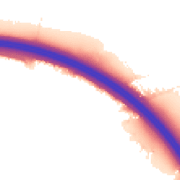 Night-time road noise heatmap for SO30 3NW