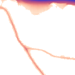 Night-time road noise heatmap for SO30 3RH