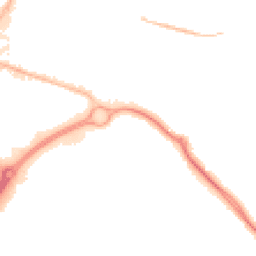 Night-time road noise heatmap for SO30 4NN