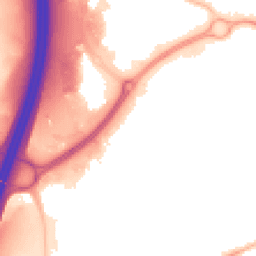 Night-time road noise heatmap for SO30 4QZ
