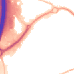 Night-time road noise heatmap for SO30 4RR