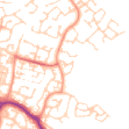 Daytime road noise heatmap for SO30 4SP