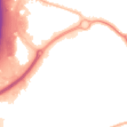 Night-time road noise heatmap for SO30 4SQ