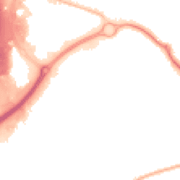 Night-time road noise heatmap for SO30 4TP