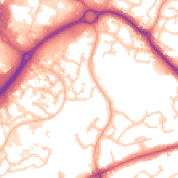 Daytime road noise heatmap for SO30 4UN