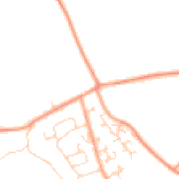Daytime road noise heatmap for SO41 0AA