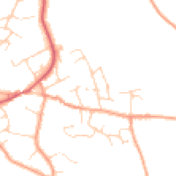Daytime road noise heatmap for SO41 0AF