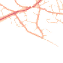 Daytime road noise heatmap for SO41 0AL