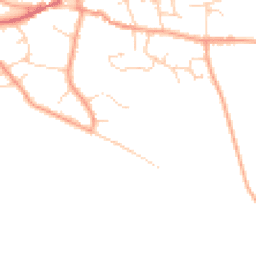 Daytime road noise heatmap for SO41 0AQ