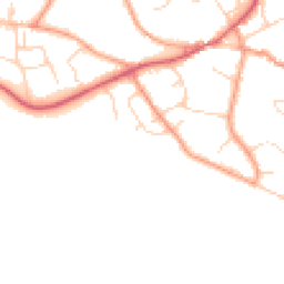 Daytime road noise heatmap for SO41 0AS