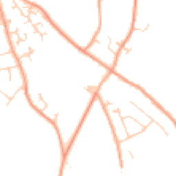 Daytime road noise heatmap for SO41 0AW