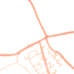 Daytime road noise heatmap for SO41 0DD