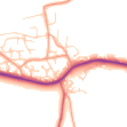 Daytime road noise heatmap for SO41 0EX