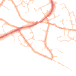 Daytime road noise heatmap for SO41 0FR