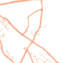 Daytime road noise heatmap for SO41 0FY