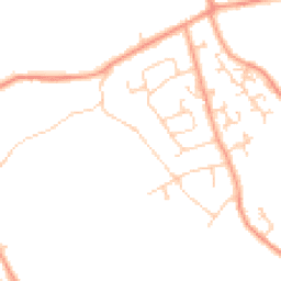 Daytime road noise heatmap for SO41 0GF