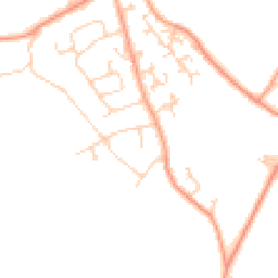 Daytime road noise heatmap for SO41 0GH