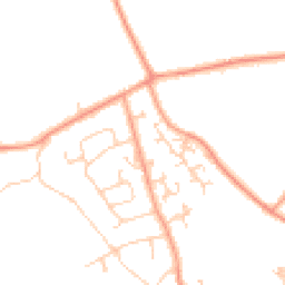 Daytime road noise heatmap for SO41 0GJ