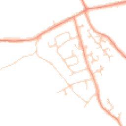 Daytime road noise heatmap for SO41 0GN