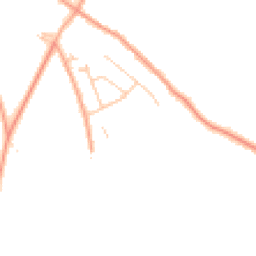 Daytime road noise heatmap for SO41 0HG