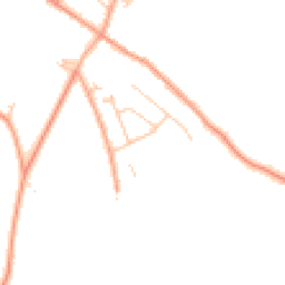 Daytime road noise heatmap for SO41 0HN