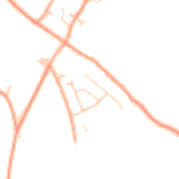 Daytime road noise heatmap for SO41 0HP