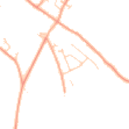 Daytime road noise heatmap for SO41 0HQ