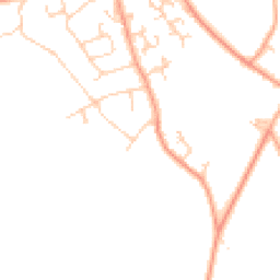 Daytime road noise heatmap for SO41 0HY