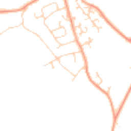 Daytime road noise heatmap for SO41 0HZ