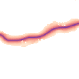 Daytime road noise heatmap for SO41 0JF