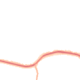 Night-time road noise heatmap for SO41 0JL