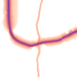 Daytime road noise heatmap for SO41 0LF