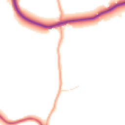 Daytime road noise heatmap for SO41 0LG
